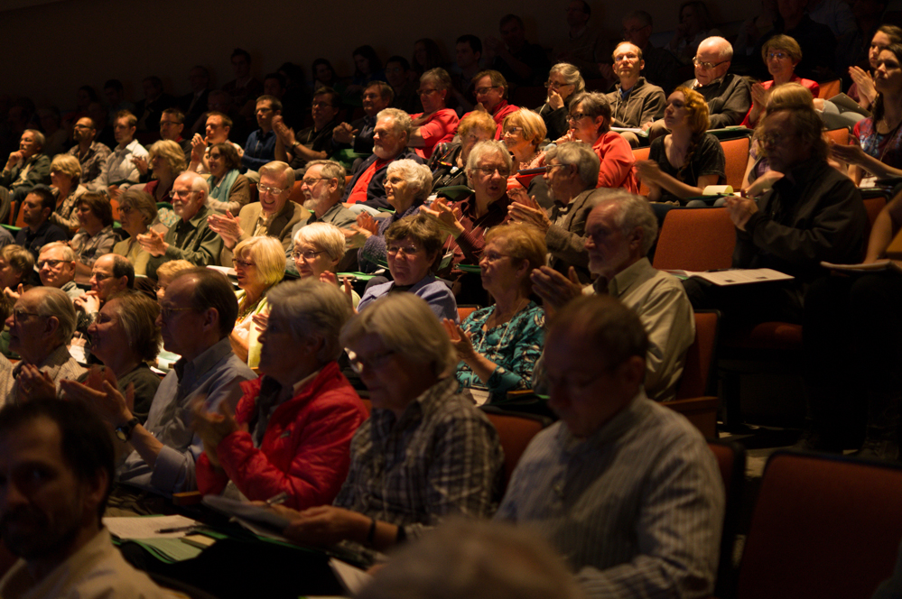 Audience at the 2014 Muskoka Summit on the Environment